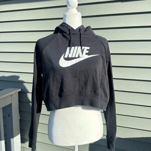 Nike Cropped Hoodie Size M
